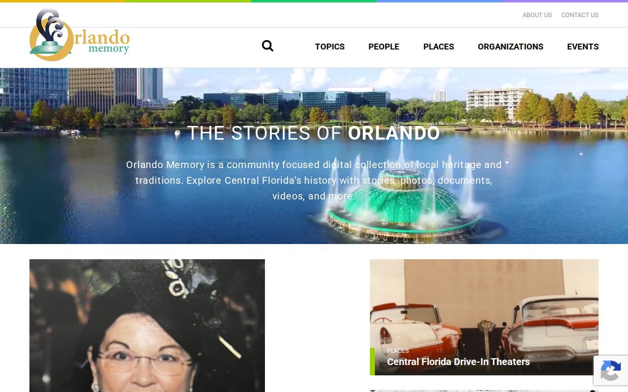 Orlando Memory digital collections gateway for Orange County history